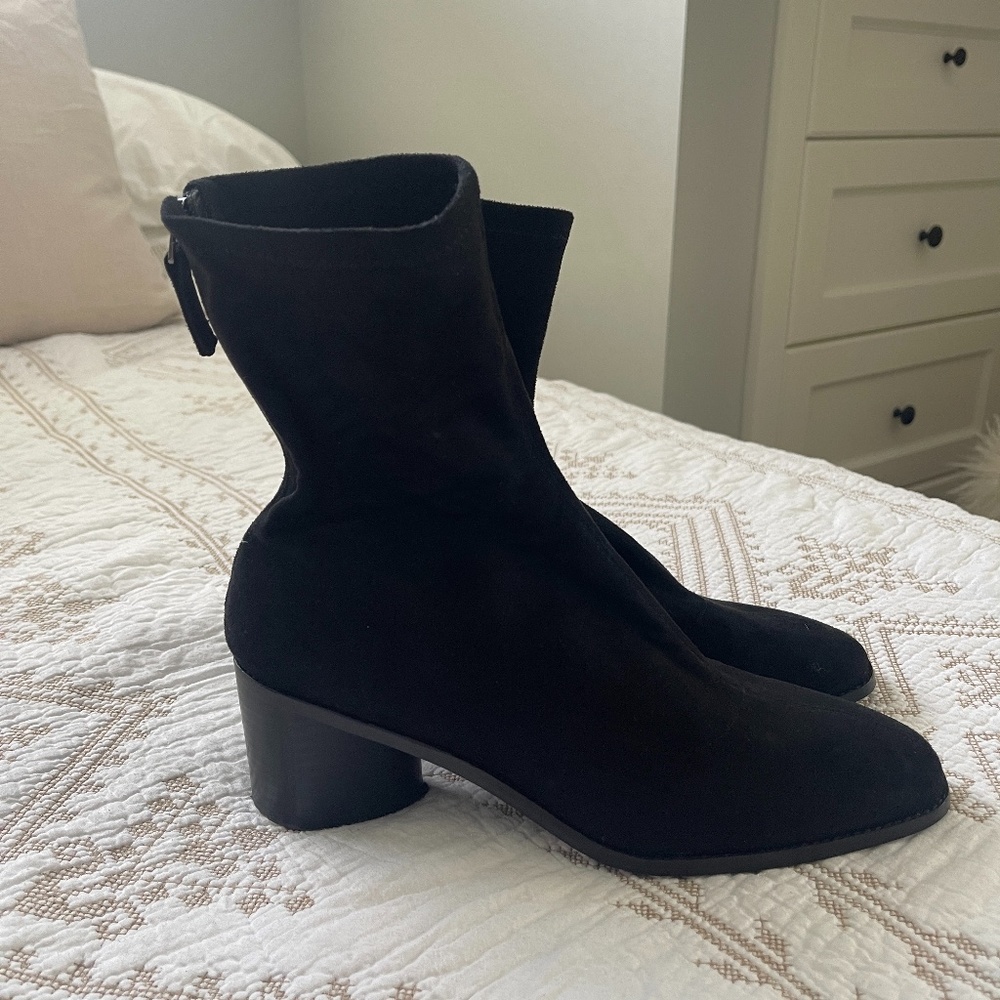 Aldo Suede Style Sock Boot